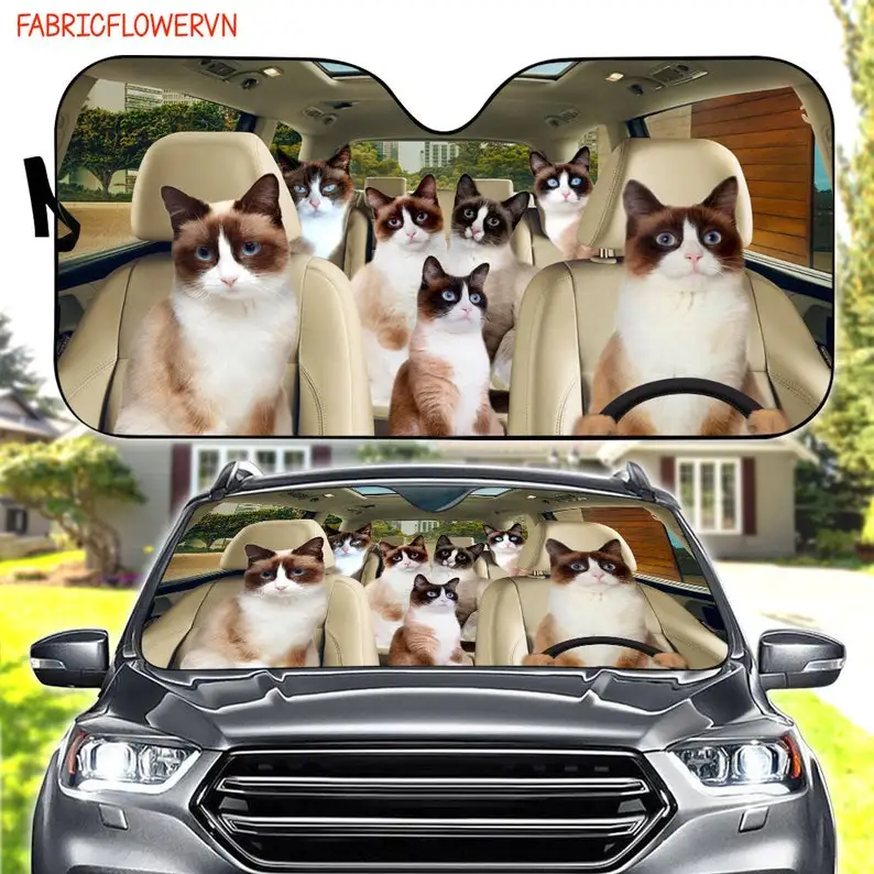Snowshoe Cat Car Sunshade, Snowshoe Cat Car Decoration, Cat Windshield, Cat Lovers Gift, Cat Car Sunshade, Gift For Mom, Gift Fo
Snowshoe Cat Car Sunshade, Snowshoe Cat Car Decoration, Cat Windshield, Cat Lovers Gift, Cat Car Sunshade, Gift For Mom, Gift Fo