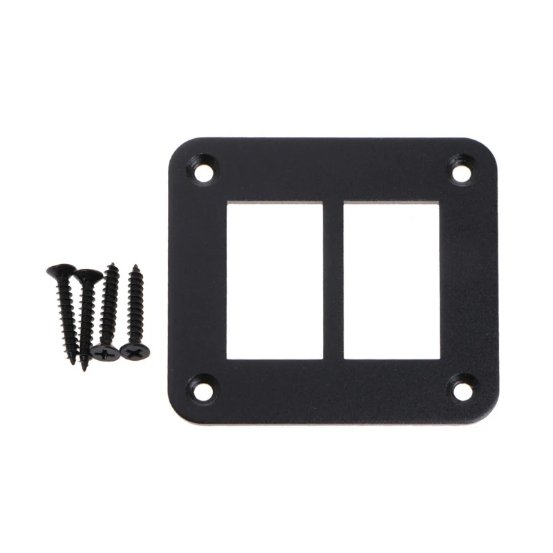 2 Way Aluminum Rocker Switch Panel Housing Holder For ARB Carling Narva Boat Type Auto Parts Switches Parts Fixing Frame
2 Way Aluminum Rocker Switch Panel Housing Holder For ARB Carling Narva Boat Type Auto Parts Switches Parts Fixing Frame