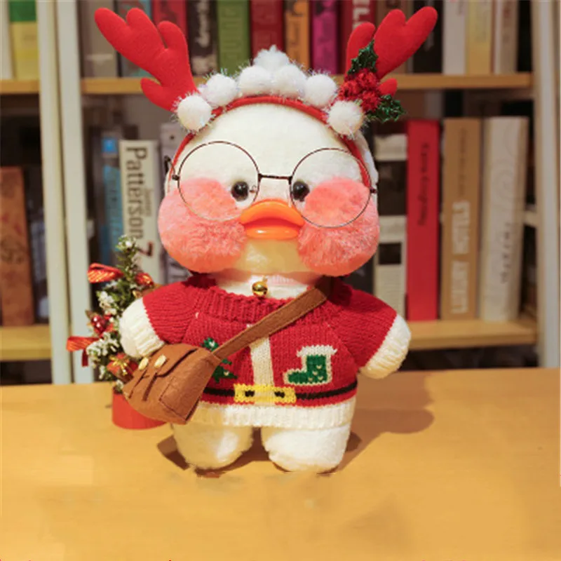 30cm Cute LaLafanfan Cafe Duck Plush Toy Stuffed Soft Kawaii Duck Doll Animal Pillow Birthday Gift for Kids Children 2022 New
30cm Cute LaLafanfan Cafe Duck Plush Toy Stuffed Soft Kawaii Duck Doll Animal Pillow Birthday Gift for Kids Children 2022 New