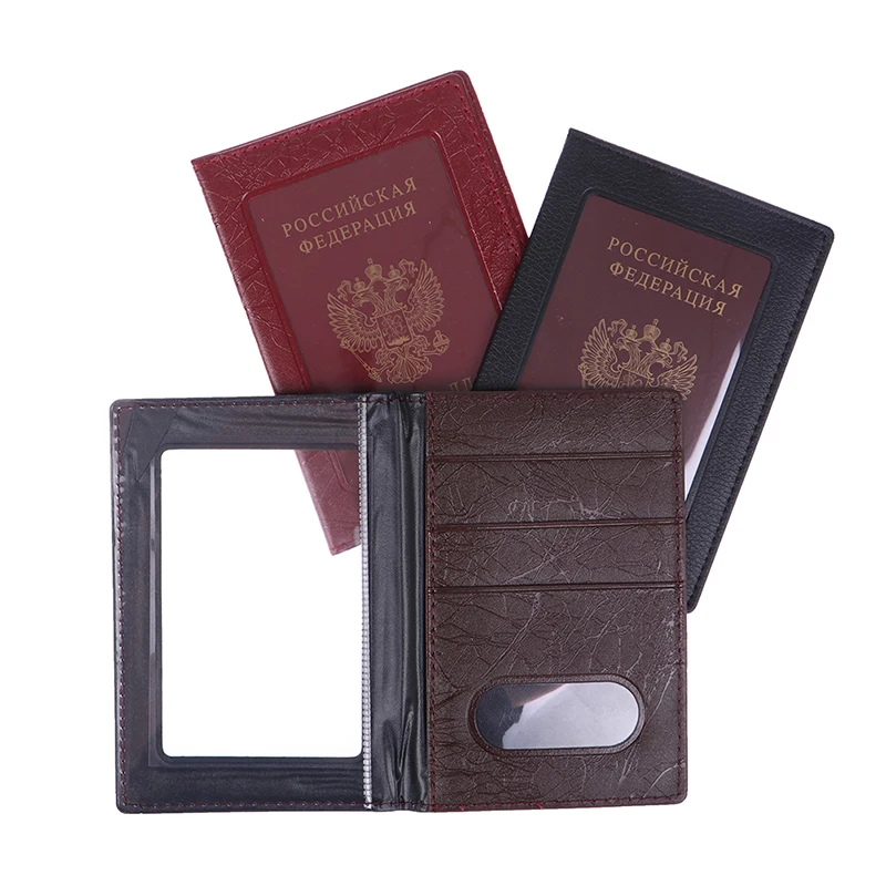 1pcs Vintage Clear Card ID Holder Case Transparent Russia Business Passport Cover Case For Travel Passport Bags
1pcs Vintage Clear Card ID Holder Case Transparent Russia Business Passport Cover Case For Travel Passport Bags
