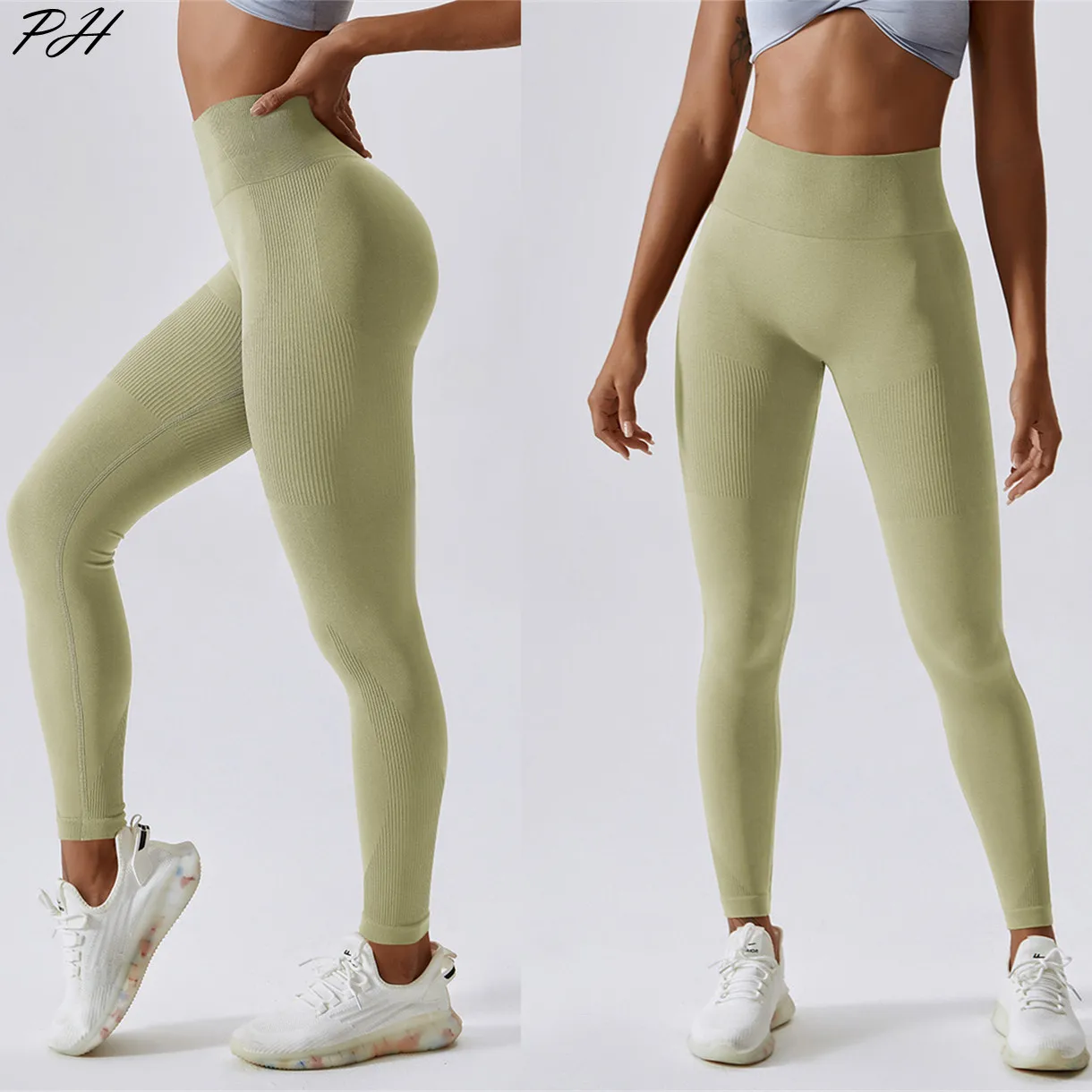 

Seamless Yoga Leggings Gym Women Push Up Booty High Waist Legging Workout Tights Fitness Yoga Pants Stretchy Sport Trouser