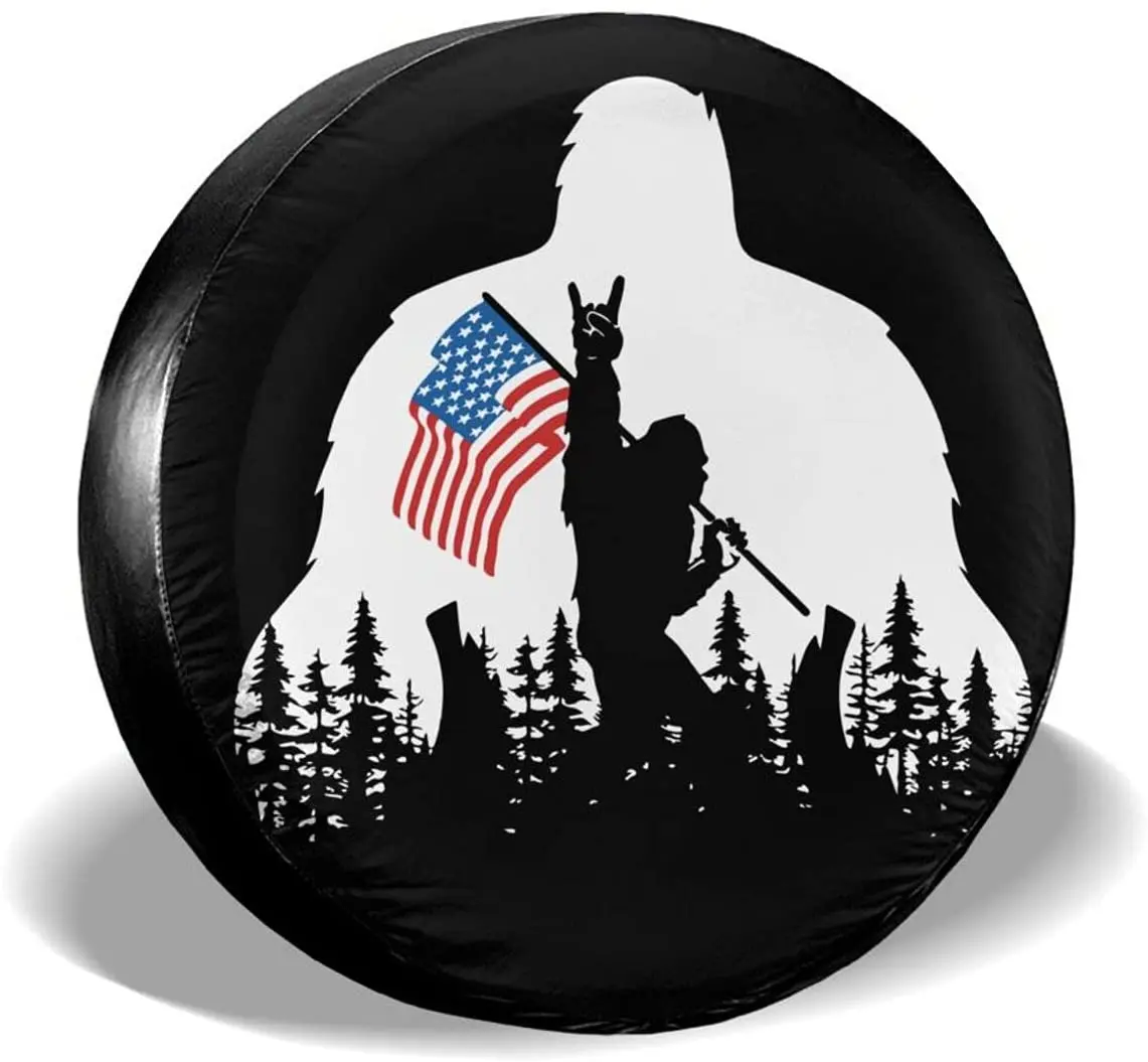 Cozipink Bigfoot, американский флаг, Крышка запасной шины для кемпинга, защита колес, погодостойкие колпачки для колес, универсальные, подходят для ...
Cozipink Bigfoot, американский флаг, Крышка запасной шины для кемпинга, защита колес, погодостойкие колпачки для колес, универсальные, подходят для ...