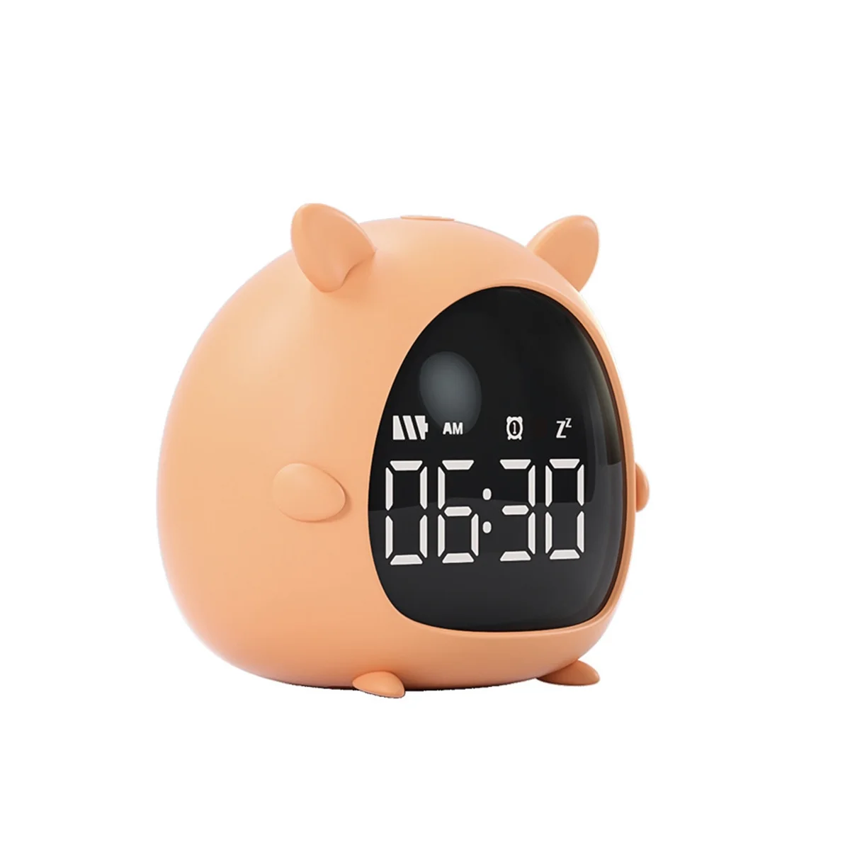 Student Alarm Clock USB Charging Voice Control Desktop Digital LED Clock Mini Electronic Children Alarm Clock Orange
Student Alarm Clock USB Charging Voice Control Desktop Digital LED Clock Mini Electronic Children Alarm Clock Orange