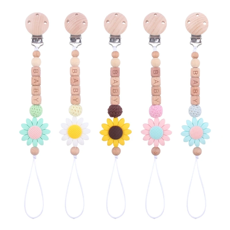 Baby Boy Girls Holder Soothie Pacifier Clip Silicone Bead Teething Relief Teether Toy Birthday Shower Gift Wholesale
Baby Boy Girls Holder Soothie Pacifier Clip Silicone Bead Teething Relief Teether Toy Birthday Shower Gift Wholesale