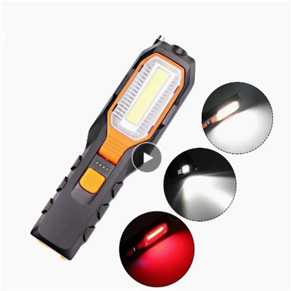 Cob Work Light 4 Modes Multifunctional Usb Charging Car Maintenance Light Camping Lamp With Magnet
Cob Work Light 4 Modes Multifunctional Usb Charging Car Maintenance Light Camping Lamp With Magnet