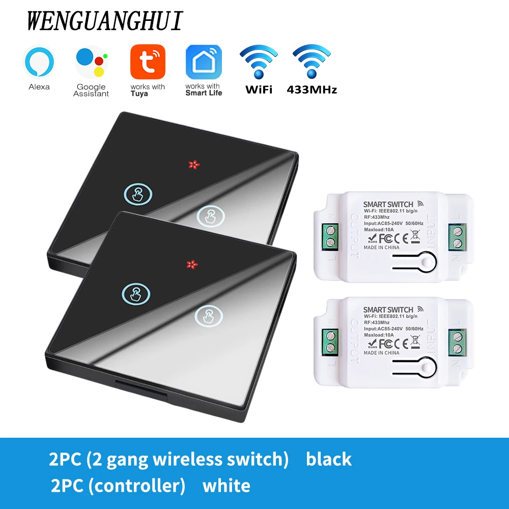 Умный выключатель Tuya 1/2/3 клавиши стекло
Умный выключатель Tuya 1/2/3 клавиши стекло