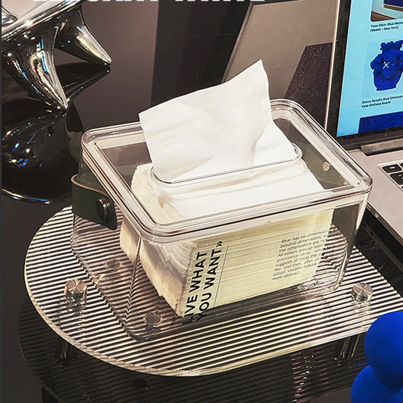 Tissue box ins wind high-end sense paper box simple modern home living room creative design sense tissue storage box
Tissue box ins wind high-end sense paper box simple modern home living room creative design sense tissue storage box
