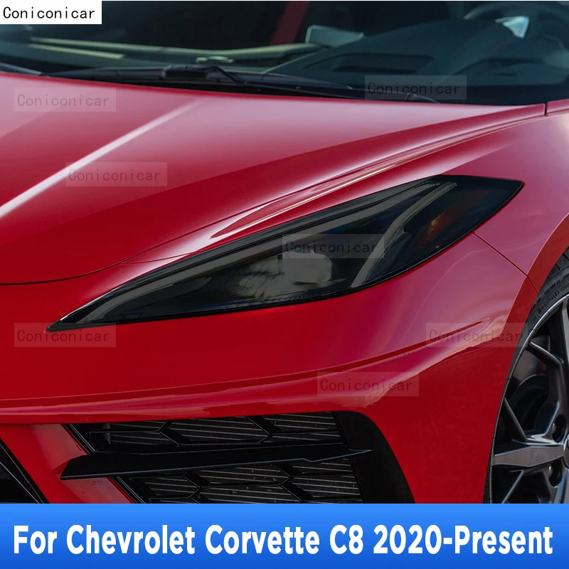 2 Pcs Car Headlight Protective Film Vinyl Transparent Black TPU Sticker For Chevrolet Corvette C8 2020-Present Accessories Cover
2 Pcs Car Headlight Protective Film Vinyl Transparent Black TPU Sticker For Chevrolet Corvette C8 2020-Present Accessories Cover