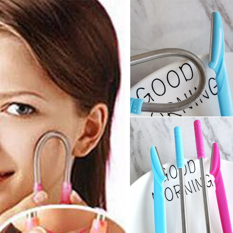 Facial Hair Remover Stainless Steel ABS Hair Shaving Spring Smoothing 2 Pack High Quality Brand New Eyebrow Shaver Trimmer
Facial Hair Remover Stainless Steel ABS Hair Shaving Spring Smoothing 2 Pack High Quality Brand New Eyebrow Shaver Trimmer