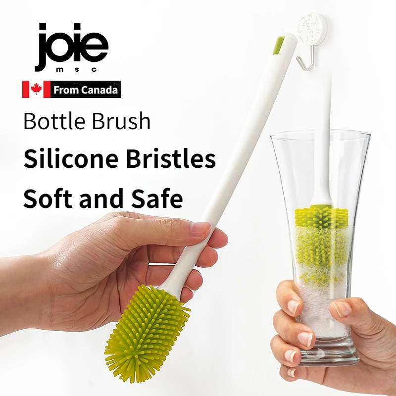 joie Bottle Brush Baby Bottle Brush Cup Brush Silicone Bristles, Long Handle and Rotating Head for Thorough Cleaning Supplies
joie Bottle Brush Baby Bottle Brush Cup Brush Silicone Bristles, Long Handle and Rotating Head for Thorough Cleaning Supplies