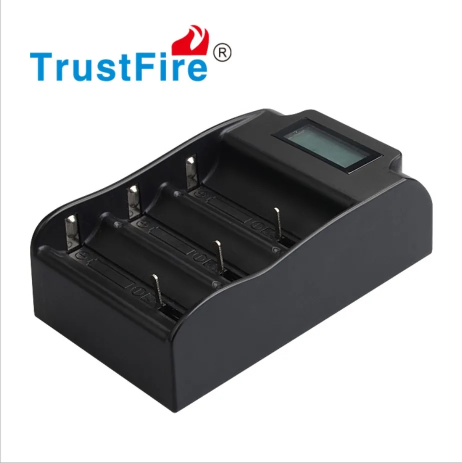 

TrustFire TR-008 Intelligent Li-ion Battery Charger Rapid 3.0/4.2V 3 Slots For 18650 25500 26700 26650 32650 Lithium Batteries