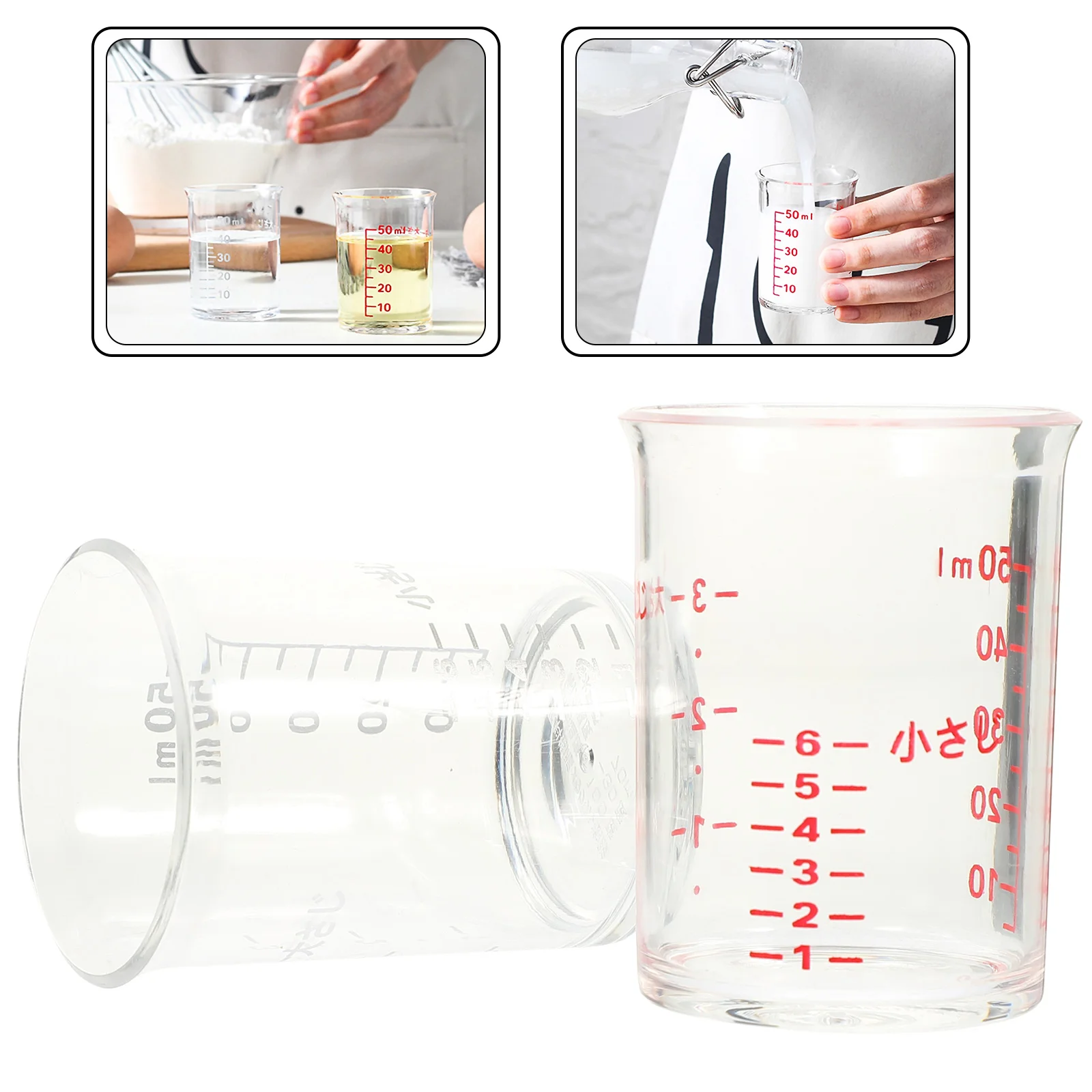 Measuring Cup Cupsclear Bar Graduated Jigger Liquid Pitcher Rice Baking Measurement Measure Kitchenjug Epoxyglasses Drinking
Measuring Cup Cupsclear Bar Graduated Jigger Liquid Pitcher Rice Baking Measurement Measure Kitchenjug Epoxyglasses Drinking