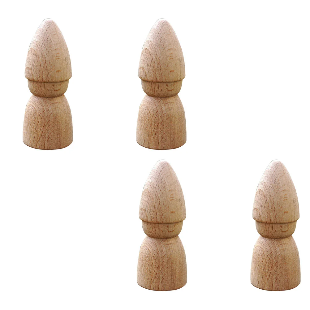 4 Pcs Wooden Pieces Baby Decor Unpainted Puppets Kids Doodle Unfinished Hand Nail DIY Crafts Home Accessories Toddler Toys
4 Pcs Wooden Pieces Baby Decor Unpainted Puppets Kids Doodle Unfinished Hand Nail DIY Crafts Home Accessories Toddler Toys