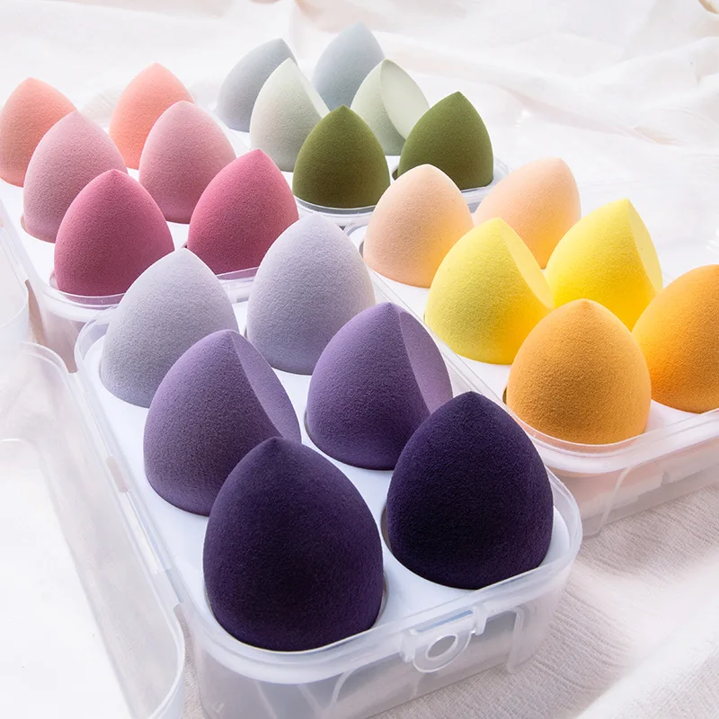 6/8pcs Makeup Sponge Powder Puff Dry and Wet Combined Beauty Cosmetic Ball Foundation Powder Puff Bevel Cut Make Up Sponge Tools
6/8pcs Makeup Sponge Powder Puff Dry and Wet Combined Beauty Cosmetic Ball Foundation Powder Puff Bevel Cut Make Up Sponge Tools