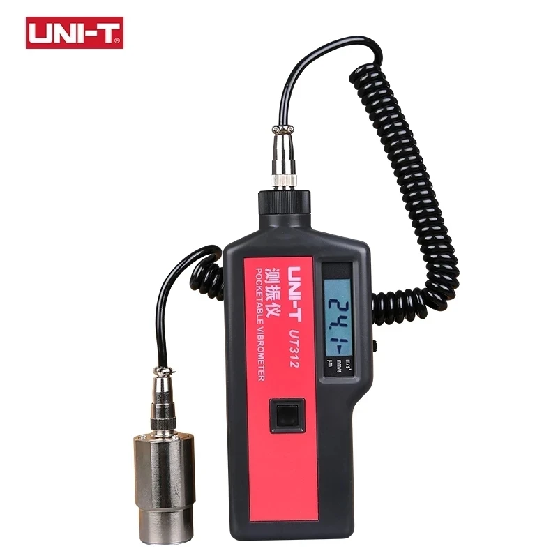 UT312 Digital Vibrometer Portable Split Vibration Meter Acceleration Velocity Displacement Measurement Tester
UT312 Digital Vibrometer Portable Split Vibration Meter Acceleration Velocity Displacement Measurement Tester
