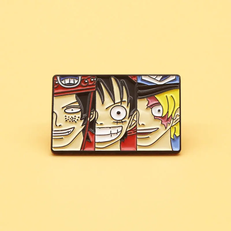 Anime Pirate Ship Monkey D Luffy Brooches Enamel Pins One Piece for Fans Fashion Backpack Bags Lapel Badge Friends Kids for Gift
Anime Pirate Ship Monkey D Luffy Brooches Enamel Pins One Piece for Fans Fashion Backpack Bags Lapel Badge Friends Kids for Gift