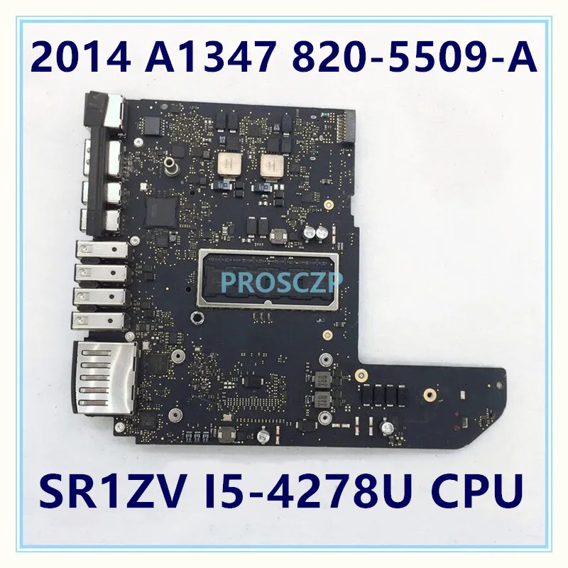 For A1347 Motherboard 820-5509-A For Mac Mini Logic Board Laptop Motherboard With SR1ZV I5-4278U 100% Full Tested OK
For A1347 Motherboard 820-5509-A For Mac Mini Logic Board Laptop Motherboard With SR1ZV I5-4278U 100% Full Tested OK