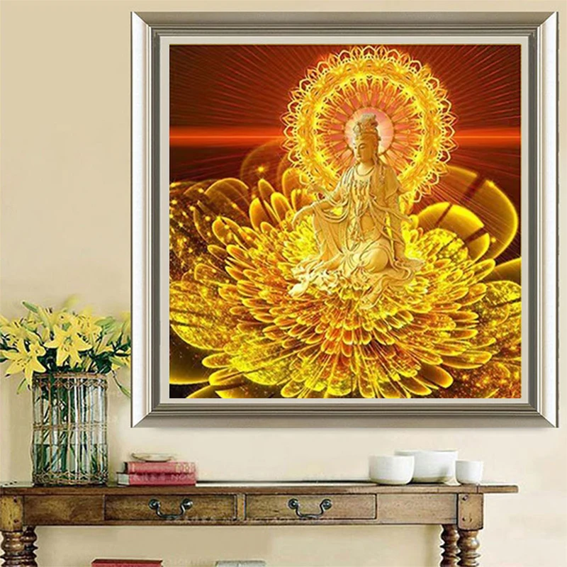 5d Diamond Painting Golden Buddha Large Office Living Room Home Decoration Full Diamond Art Embroidery Diamond Cross Stitch Kits
5d Diamond Painting Golden Buddha Large Office Living Room Home Decoration Full Diamond Art Embroidery Diamond Cross Stitch Kits