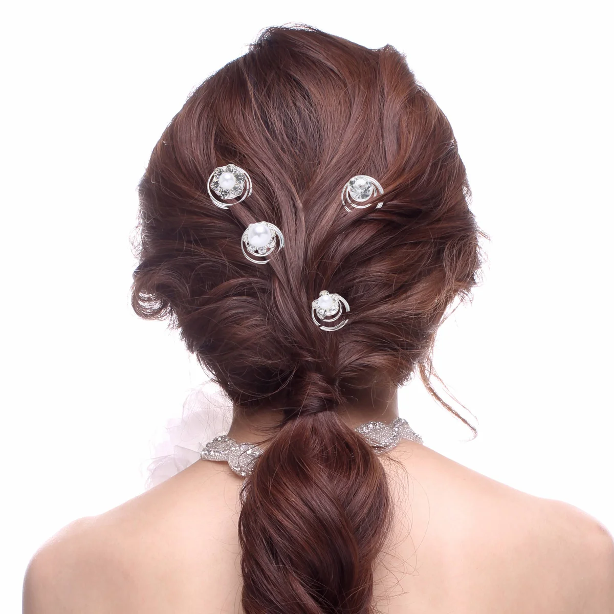 Hair Clips Rhinestone Accessories Spiral Women Wedding Crystal Bridal Jewelry Braids Jewels Mini Flower Pin Clip Stick Bedazzler
Hair Clips Rhinestone Accessories Spiral Women Wedding Crystal Bridal Jewelry Braids Jewels Mini Flower Pin Clip Stick Bedazzler