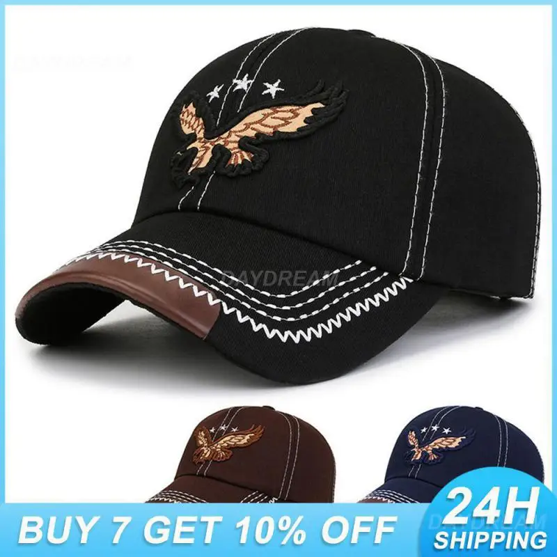 Eagle Embroidered Hat Fashionable Design Embroidery Clothing Accessories Cap Casual And Versatile Curved Brim Hats Sun Hat
Eagle Embroidered Hat Fashionable Design Embroidery Clothing Accessories Cap Casual And Versatile Curved Brim Hats Sun Hat