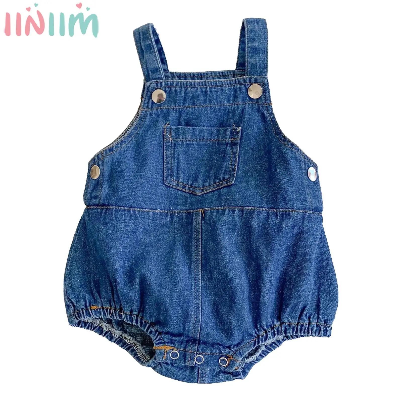 Baby Boys Girls Fashion Denim Romper Sleeveless Solid Jean Bodysuit Streetwear Loungewear for Birthday Christening Photo Shoot
Baby Boys Girls Fashion Denim Romper Sleeveless Solid Jean Bodysuit Streetwear Loungewear for Birthday Christening Photo Shoot