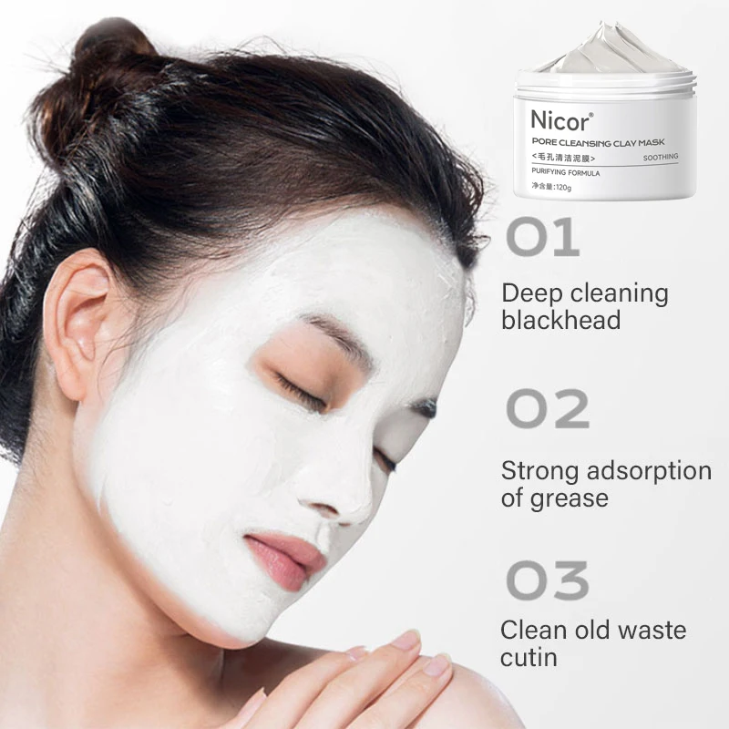1PC Nicor Mud Film Pore Shrinking Oil Control Mask Mild Not Stimulating Face Exfoliator Moisturizing Facial Care Products
1PC Nicor Mud Film Pore Shrinking Oil Control Mask Mild Not Stimulating Face Exfoliator Moisturizing Facial Care Products