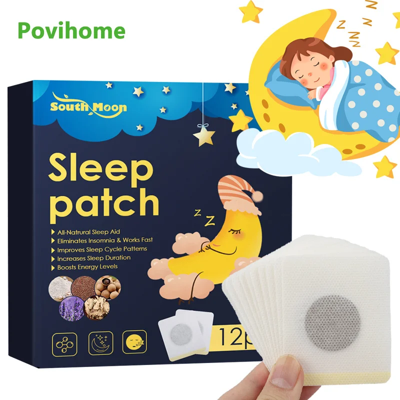 12Pcs Improve Sleep Patch Anxiety Essential Relieve Headache Stress Plaster Improve Insomnia Body Relax Sticker Paste Body Care
12Pcs Improve Sleep Patch Anxiety Essential Relieve Headache Stress Plaster Improve Insomnia Body Relax Sticker Paste Body Care