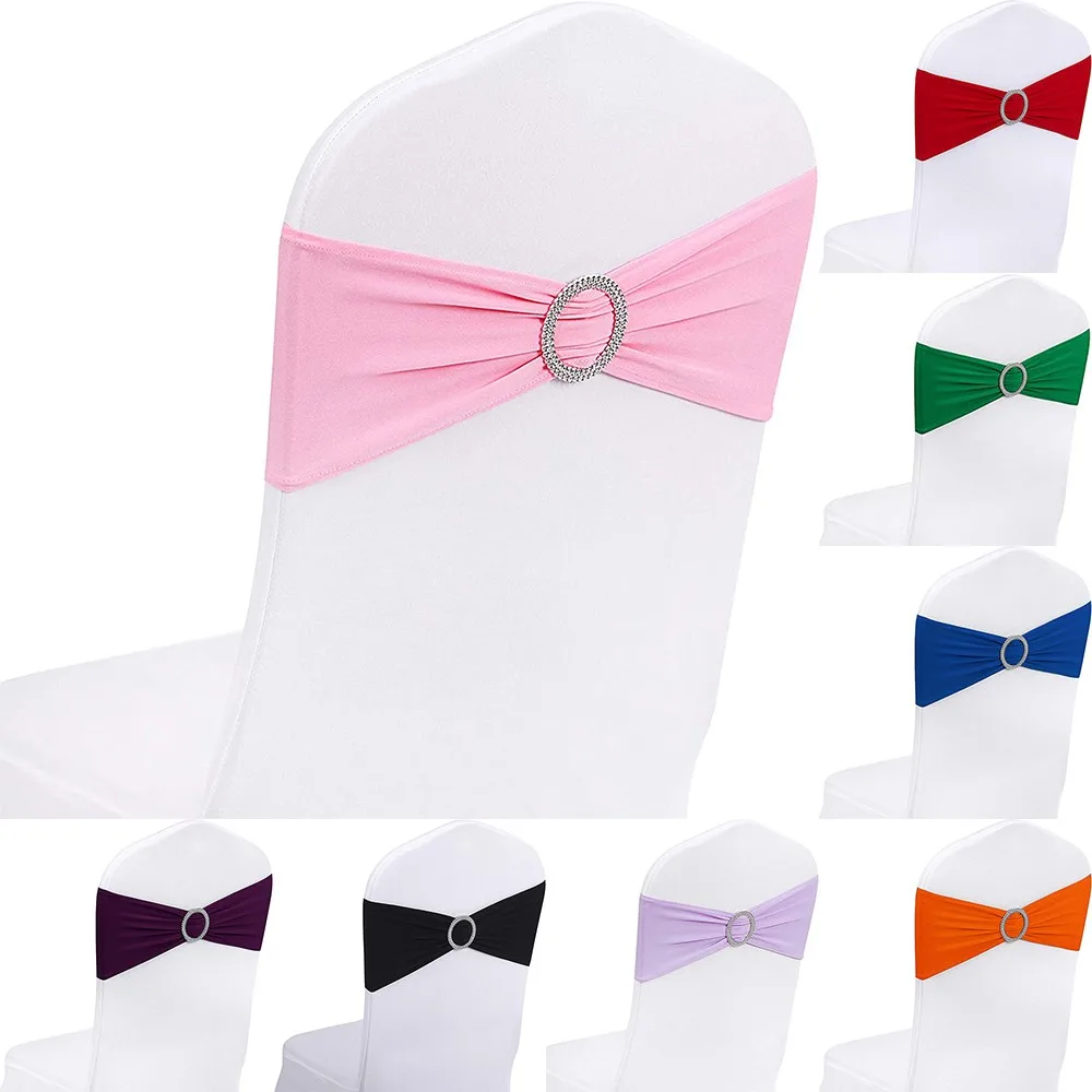 10/50PCS Stretch Chair Sashes Bows Chair Bands with Buckle for Wedding Hotel Banquet Birthday Party Decorations
10/50PCS Stretch Chair Sashes Bows Chair Bands with Buckle for Wedding Hotel Banquet Birthday Party Decorations