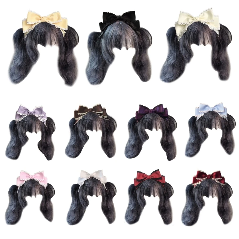 

Bows Hair Clip Bows Barrettes Bowknot Hair Clip Lolitaa Hair Clip Bowtie Hairpin