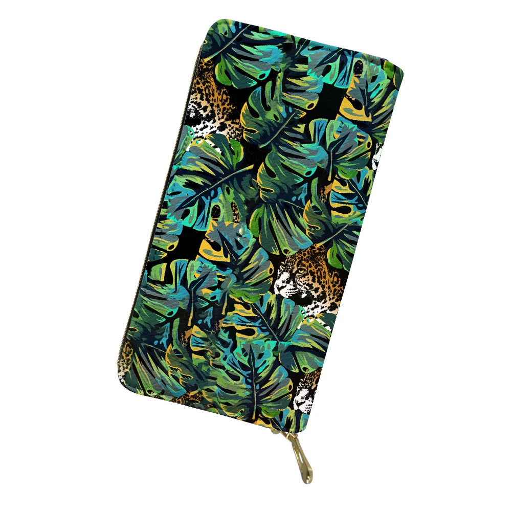 Leafy Animal Print Long Wallet Fashion Teenager Zipper Money Bag Customized Multifunctional Woman Clutch Cards Holder Outdoor
Leafy Animal Print Long Wallet Fashion Teenager Zipper Money Bag Customized Multifunctional Woman Clutch Cards Holder Outdoor