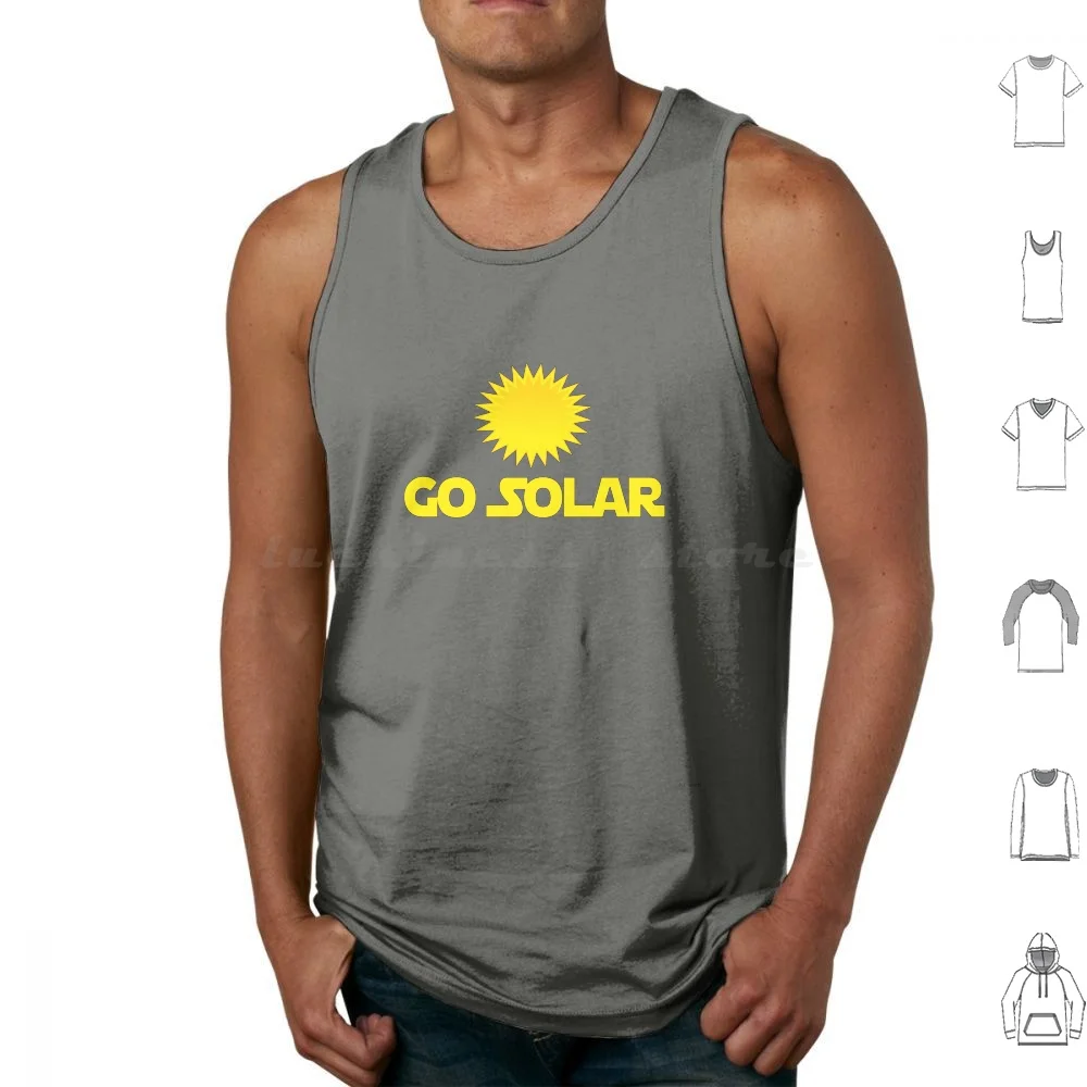 Go Solar Power Tank Tops Vest Sleeveless Go Solar Go Solar Solar Power Power Energy Pv Photovoltaic Cells Module Install
Go Solar Power Tank Tops Vest Sleeveless Go Solar Go Solar Solar Power Power Energy Pv Photovoltaic Cells Module Install