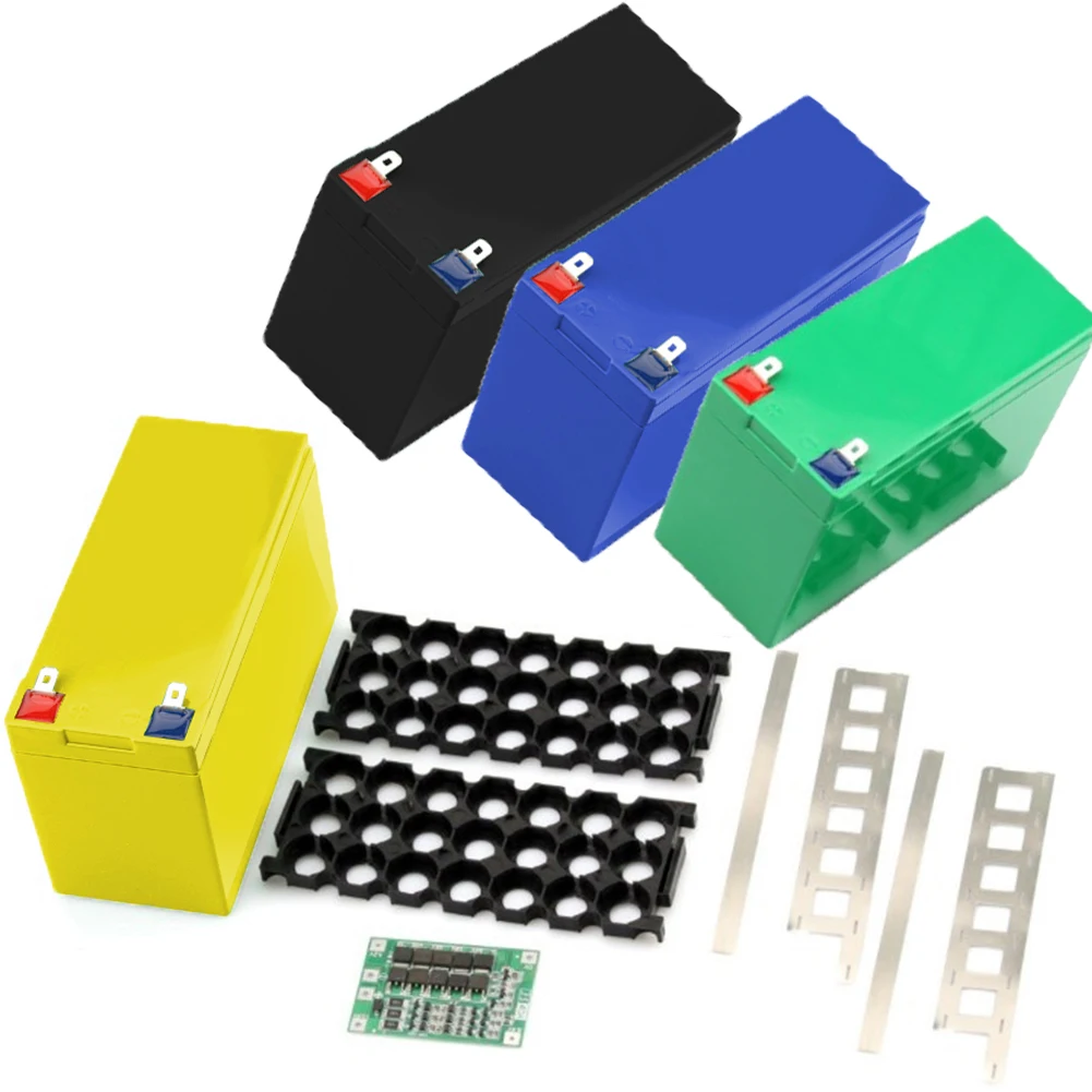 1PC 12V 7Ah Battery Case Holder Fit 18 650 Cells 3*7 BMS Nickel Strip Storage Box For 18650 Lithium Battery Cells
1PC 12V 7Ah Battery Case Holder Fit 18 650 Cells 3*7 BMS Nickel Strip Storage Box For 18650 Lithium Battery Cells