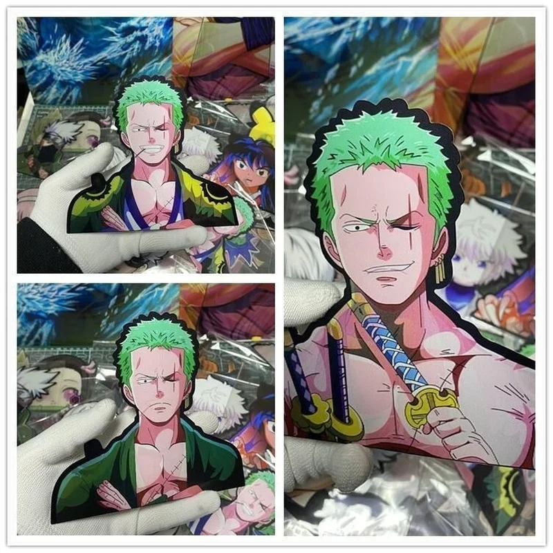 One Piece Luffy Zoro Nami 3D Cartoon Gradient Stickers Now Bumper Stickers Magic Waterproof Stickers Dynamic Stickers
One Piece Luffy Zoro Nami 3D Cartoon Gradient Stickers Now Bumper Stickers Magic Waterproof Stickers Dynamic Stickers