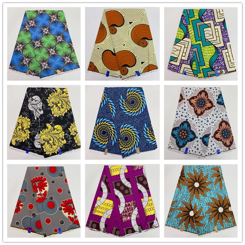6 Yards New Guaranteed Veritable Original Real Wax Ankara African Print Fabric 100% Cotton For Party Dress Tissus K110902
6 Yards New Guaranteed Veritable Original Real Wax Ankara African Print Fabric 100% Cotton For Party Dress Tissus K110902