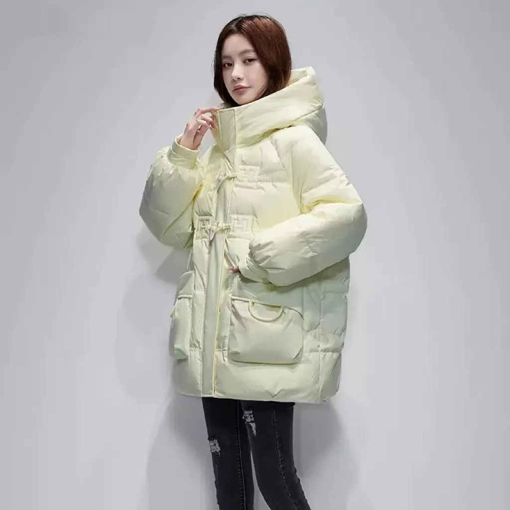 Winter Women White Duck Puffer Down Hooded Jackets Coats 2022 Warm Ski Windproof Ladies Coats
Winter Women White Duck Puffer Down Hooded Jackets Coats 2022 Warm Ski Windproof Ladies Coats