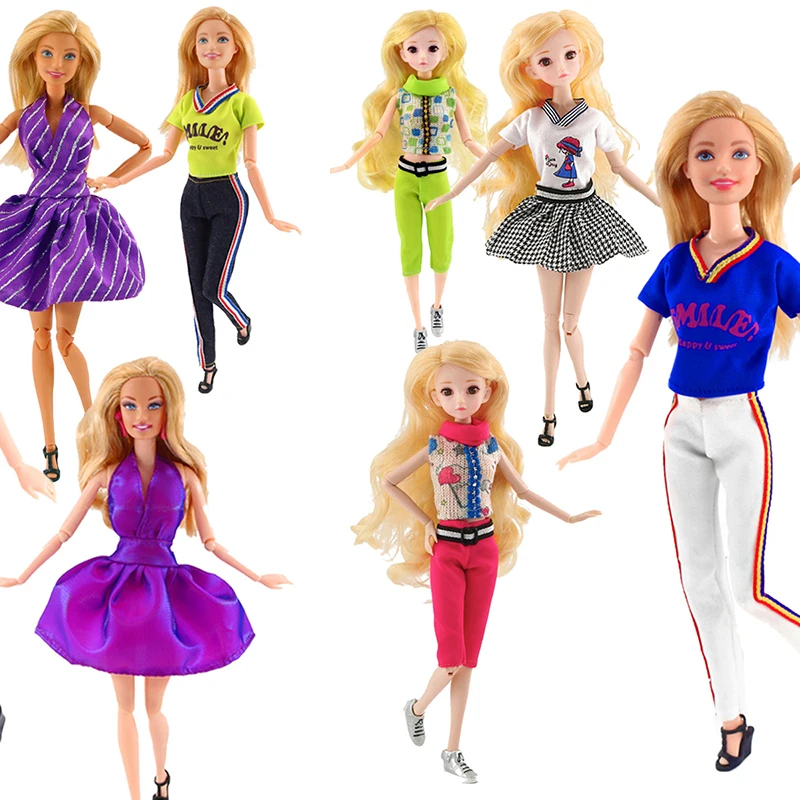 Casual Suit Fashion Skirt Dress Pants For 1/6 30cm Doll Party Clothes For Barbie Doll Dress Up Accessories DIY Girls Toys
Casual Suit Fashion Skirt Dress Pants For 1/6 30cm Doll Party Clothes For Barbie Doll Dress Up Accessories DIY Girls Toys