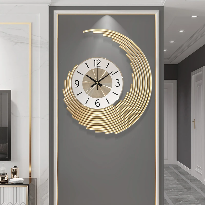 15 inch Luxury Metal Wall Clock Modern Design Nordic Minimalism Style Iron Art Wall Clocks for Living Room Hanging Watch
15 inch Luxury Metal Wall Clock Modern Design Nordic Minimalism Style Iron Art Wall Clocks for Living Room Hanging Watch