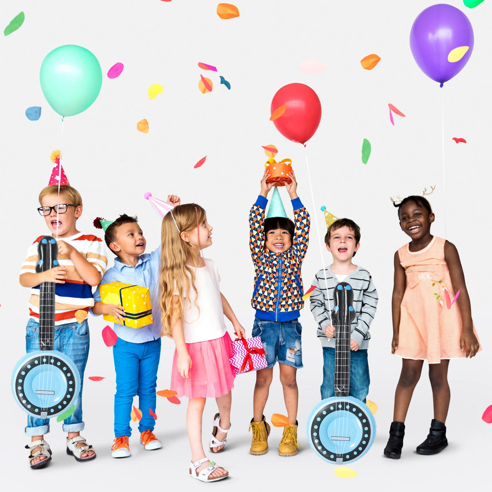 3 Pcs Inflatable Guitars Children Supply Pvc Instrument Toys Decorate Kids Supplies Interesting Party Props 
3 Pcs Inflatable Guitars Children Supply Pvc Instrument Toys Decorate Kids Supplies Interesting Party Props