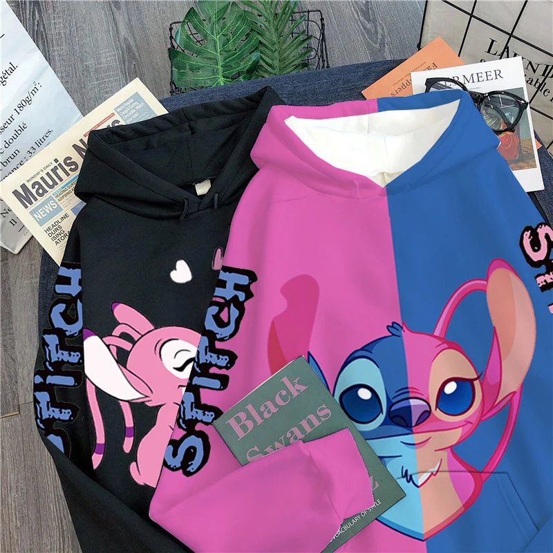 Disney Hoodie Fashion Stitch Letter Cartoon Sweatshirt Pullover Cute Harajuku Unisex Women's Couple outfit Sweatshirt Pocket Top
Disney Hoodie Fashion Stitch Letter Cartoon Sweatshirt Pullover Cute Harajuku Unisex Women's Couple outfit Sweatshirt Pocket Top