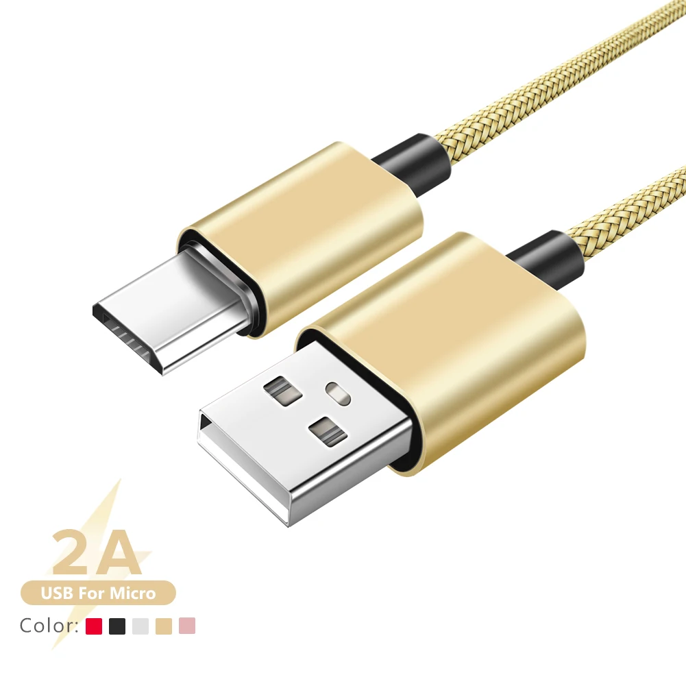 Micro USB Quick Charging Sync Data Transfer Cables 1m 2m 3m 2A for Huawei LG Xiaomi Samsung Heavy Duty Braided Charger Cord
Micro USB Quick Charging Sync Data Transfer Cables 1m 2m 3m 2A for Huawei LG Xiaomi Samsung Heavy Duty Braided Charger Cord
