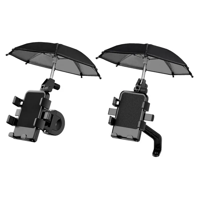 

Велосипедный держатель, локомотивный зонт, водонепроницаемый портативный мини-зонтик от солнца, зажим для телефона на велосипед, для езды на мотоцикле