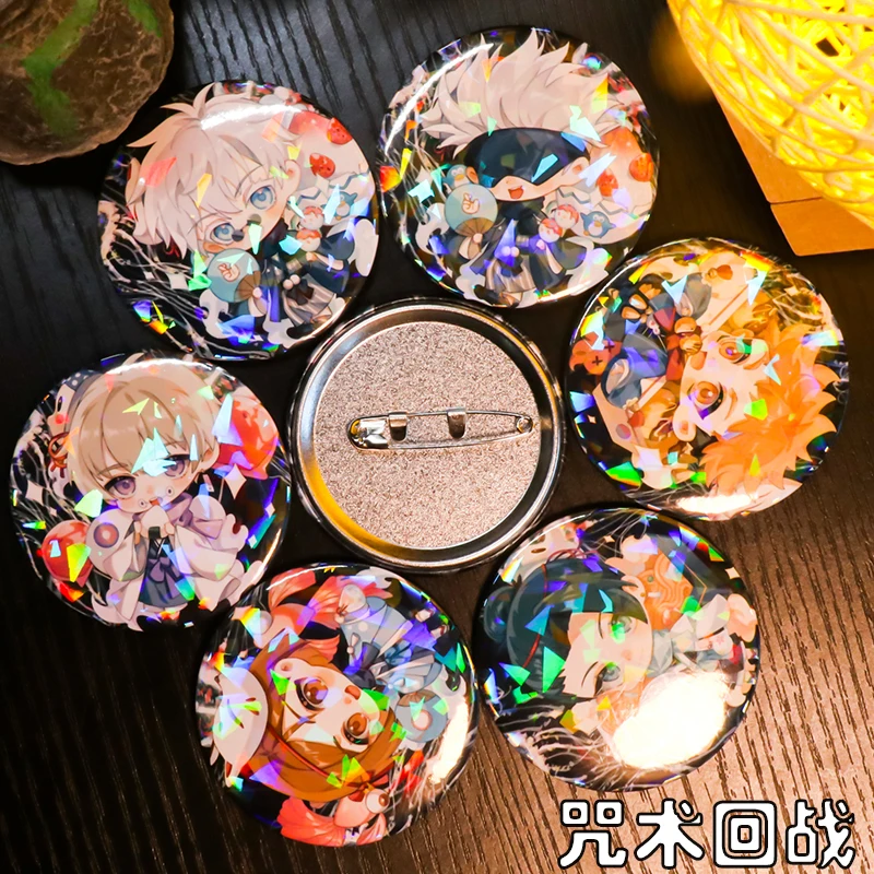 Jujutsu Kaisen Gojo Satoru Inumaki Toge Ryomen Sukuna Itadori Yuji Badge Pendant Animation Peripherals
Jujutsu Kaisen Gojo Satoru Inumaki Toge Ryomen Sukuna Itadori Yuji Badge Pendant Animation Peripherals