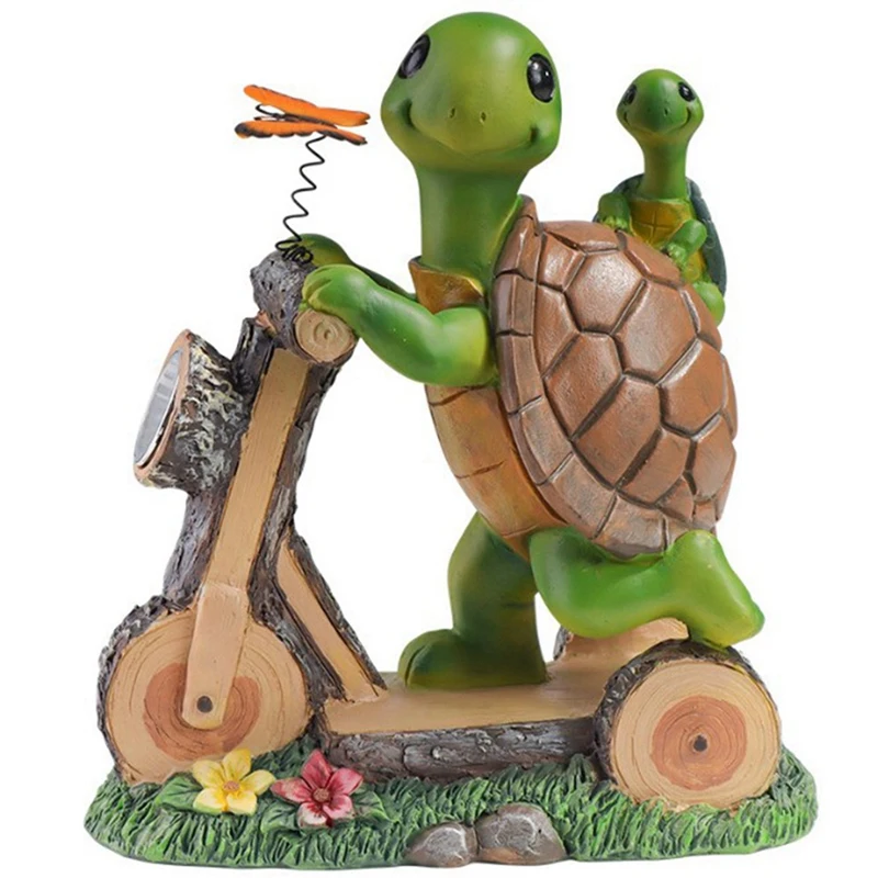 Turtle Outdoor Solar Light Cute Turtle Small Butterfly Decoration Statue Outdoor
Turtle Outdoor Solar Light Cute Turtle Small Butterfly Decoration Statue Outdoor