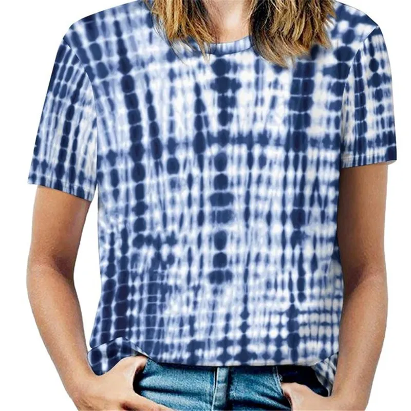 Gradient Tie Dye Pattern Women T Shirt Artistic Vintage Print Casual O Neck T-Shirts Short Sleeve Street Style Tee Shirt Clothes
Gradient Tie Dye Pattern Women T Shirt Artistic Vintage Print Casual O Neck T-Shirts Short Sleeve Street Style Tee Shirt Clothes