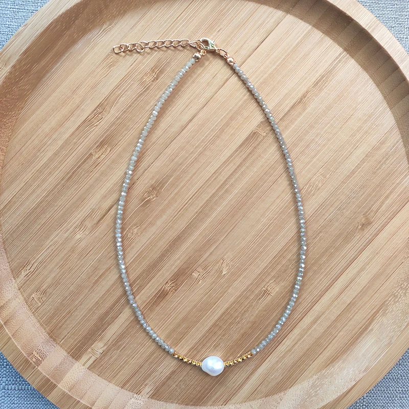 Женское изысканное ожерелье с пресноводным жемчугом, модное ожерелье-чокер с хрустальными бусинами, ювелирные изделия, повседневные аксес...
Женское изысканное ожерелье с пресноводным жемчугом, модное ожерелье-чокер с хрустальными бусинами, ювелирные изделия, повседневные аксес...