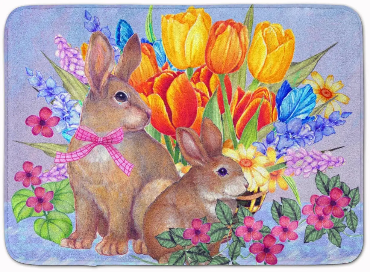 Easter Rabbit Bath Mat Machine Washable Anti-Fatigue Memory Foam Kitchen Rug
Easter Rabbit Bath Mat Machine Washable Anti-Fatigue Memory Foam Kitchen Rug