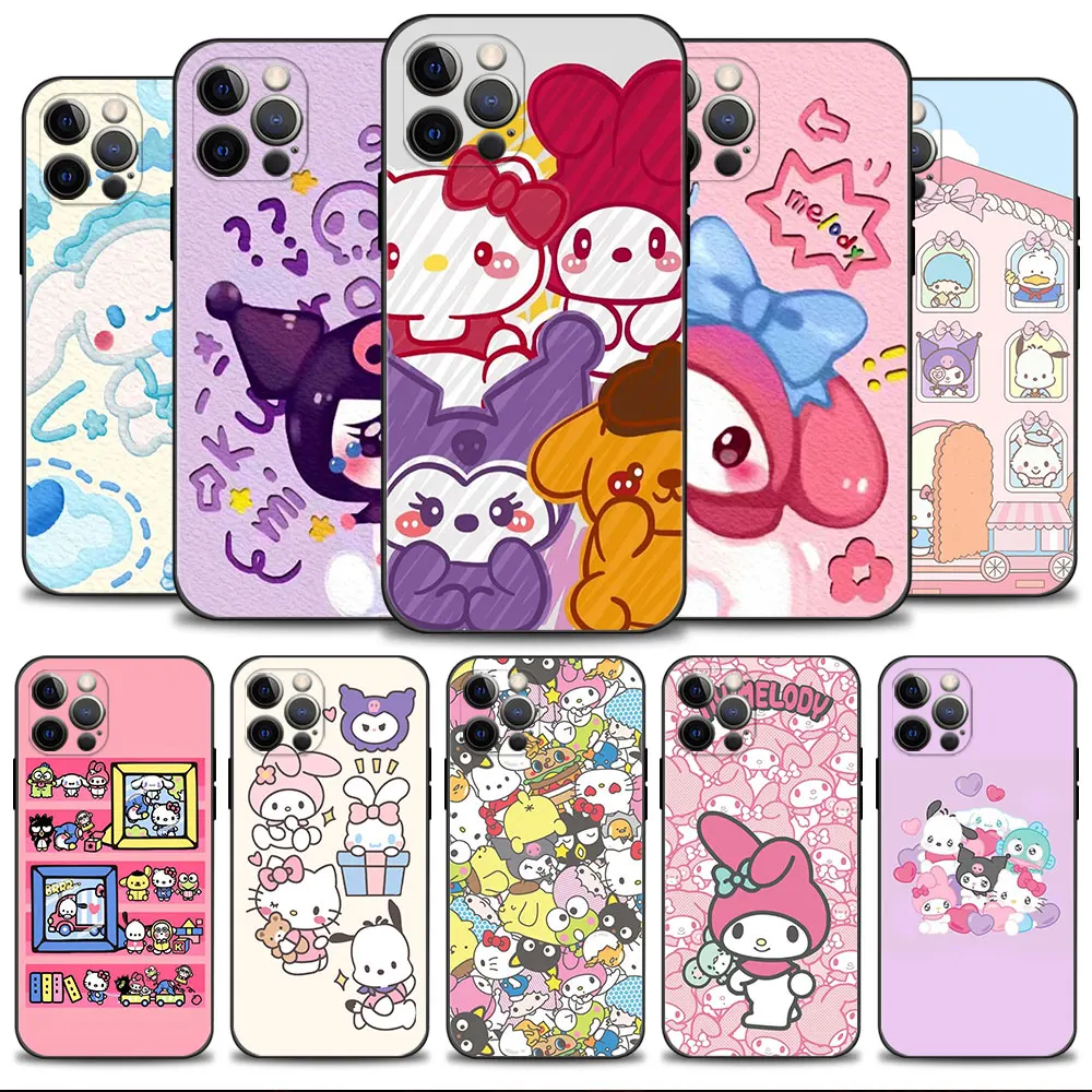 Phone Case For Apple iPhone 14 13 12 11 Pro Max 13 12 Mini XS Max XR X 7 8 6 6S Plus Cover Hello Kitty Kuromi My Melody Friends
Phone Case For Apple iPhone 14 13 12 11 Pro Max 13 12 Mini XS Max XR X 7 8 6 6S Plus Cover Hello Kitty Kuromi My Melody Friends