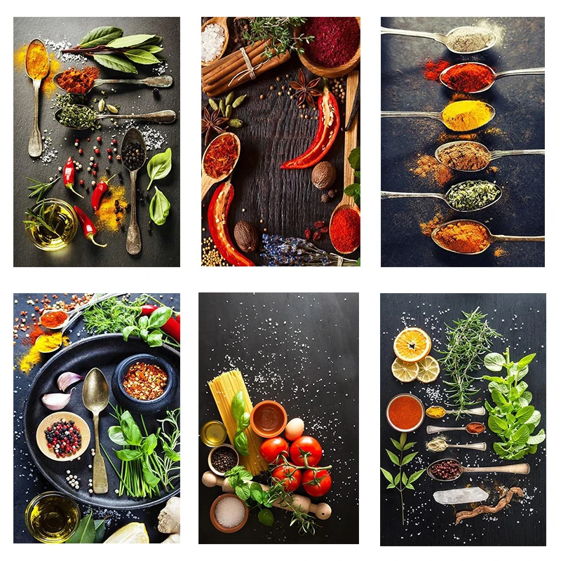 Canvas Poster Grains Spices Spoon Vegetable Cooking Food Fruit Kitchen Canvas Painting Wall Art Painting for Kitchen Home Decor
Canvas Poster Grains Spices Spoon Vegetable Cooking Food Fruit Kitchen Canvas Painting Wall Art Painting for Kitchen Home Decor