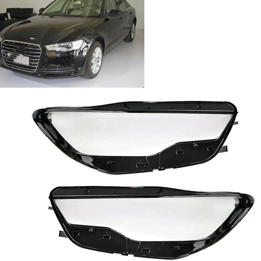 Left & Right Front Headlight Lens Cover Lampshade Shell Protect Frame Case For Audi A6L C7 2013 2014 2015
Left & Right Front Headlight Lens Cover Lampshade Shell Protect Frame Case For Audi A6L C7 2013 2014 2015