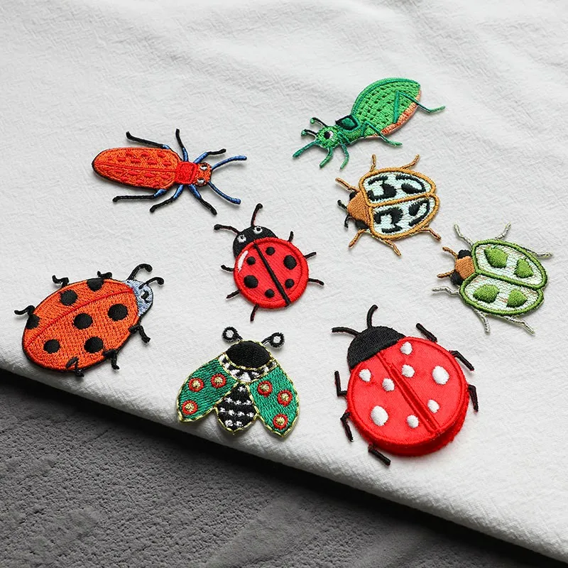 Ladybug Beetle Embroidery Sticking Patches and appliques Insect Badge Clothes Scarf Tablet DIY Decorative Self-Adhesive Sticker
Ladybug Beetle Embroidery Sticking Patches and appliques Insect Badge Clothes Scarf Tablet DIY Decorative Self-Adhesive Sticker